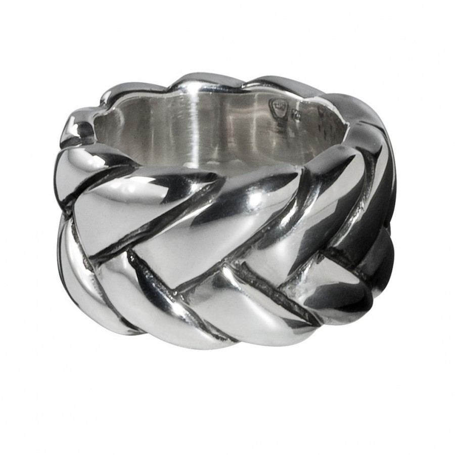 Buddha to Buddha - 522 Hakim Ring Zilver, maat 18