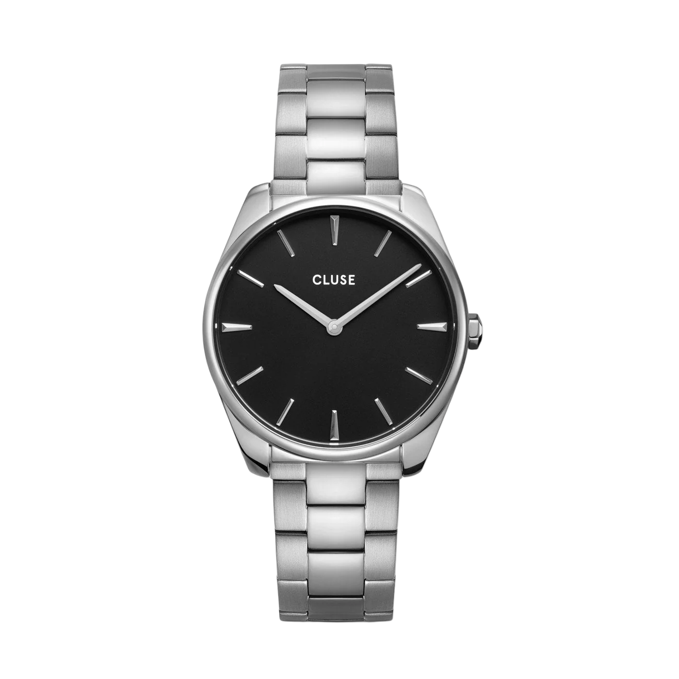 De Cluse Horloge CW11103 heeft een minimalistisch ontwerp met een zilveren kast en stalen band. De wijzerplaat heeft een tijdloos zwart design met zilveren details. Dit horloge kan zowel casual als formeel worden gedragen en is perfect voor dagelijks gebruik. Combineer het met zowel een zakelijke outfit als een casual look voor een stijlvolle uitstraling. Maak je look compleet met dit prachtige Cluse horloge!