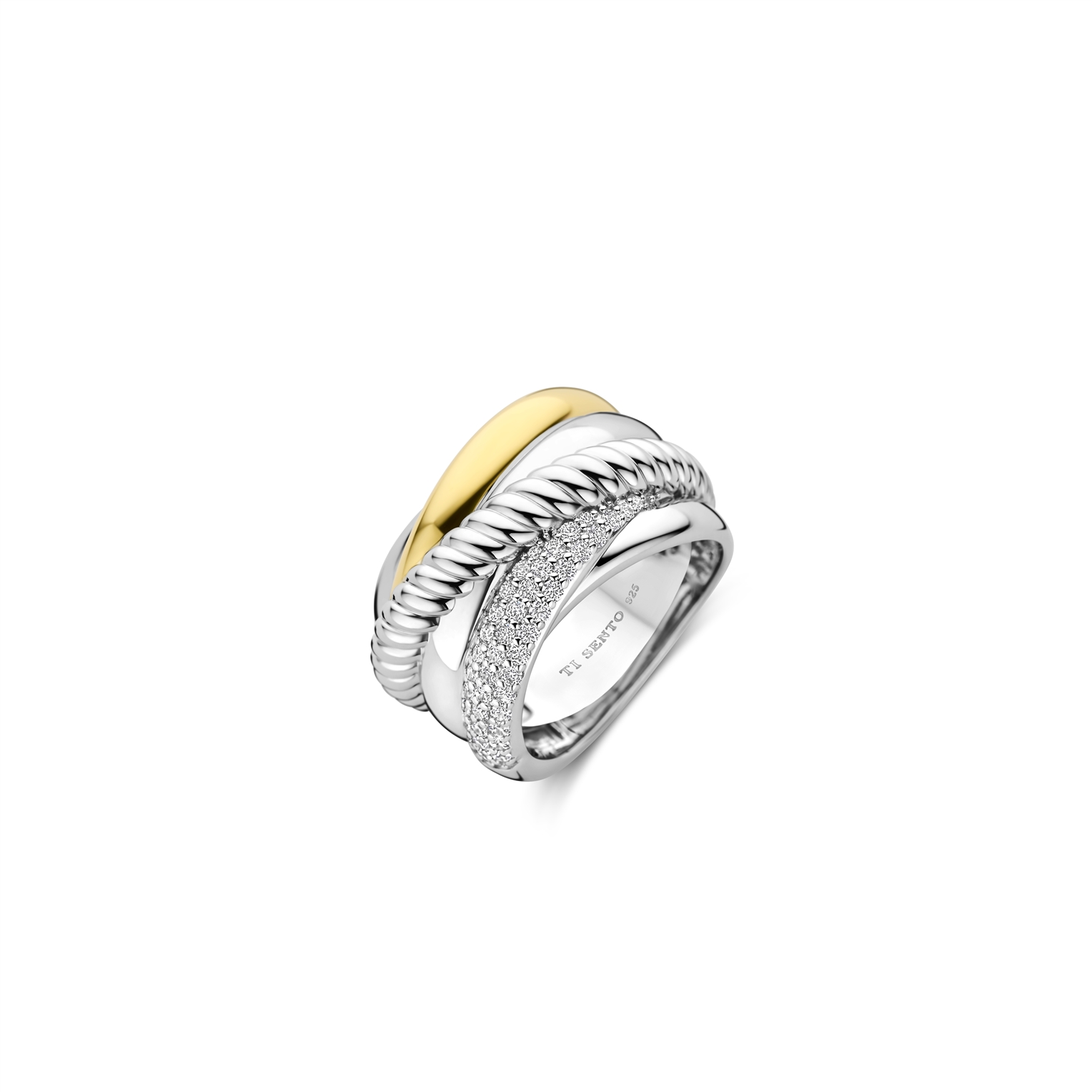 Dit is een ring van het merk Ti Sento Milano.