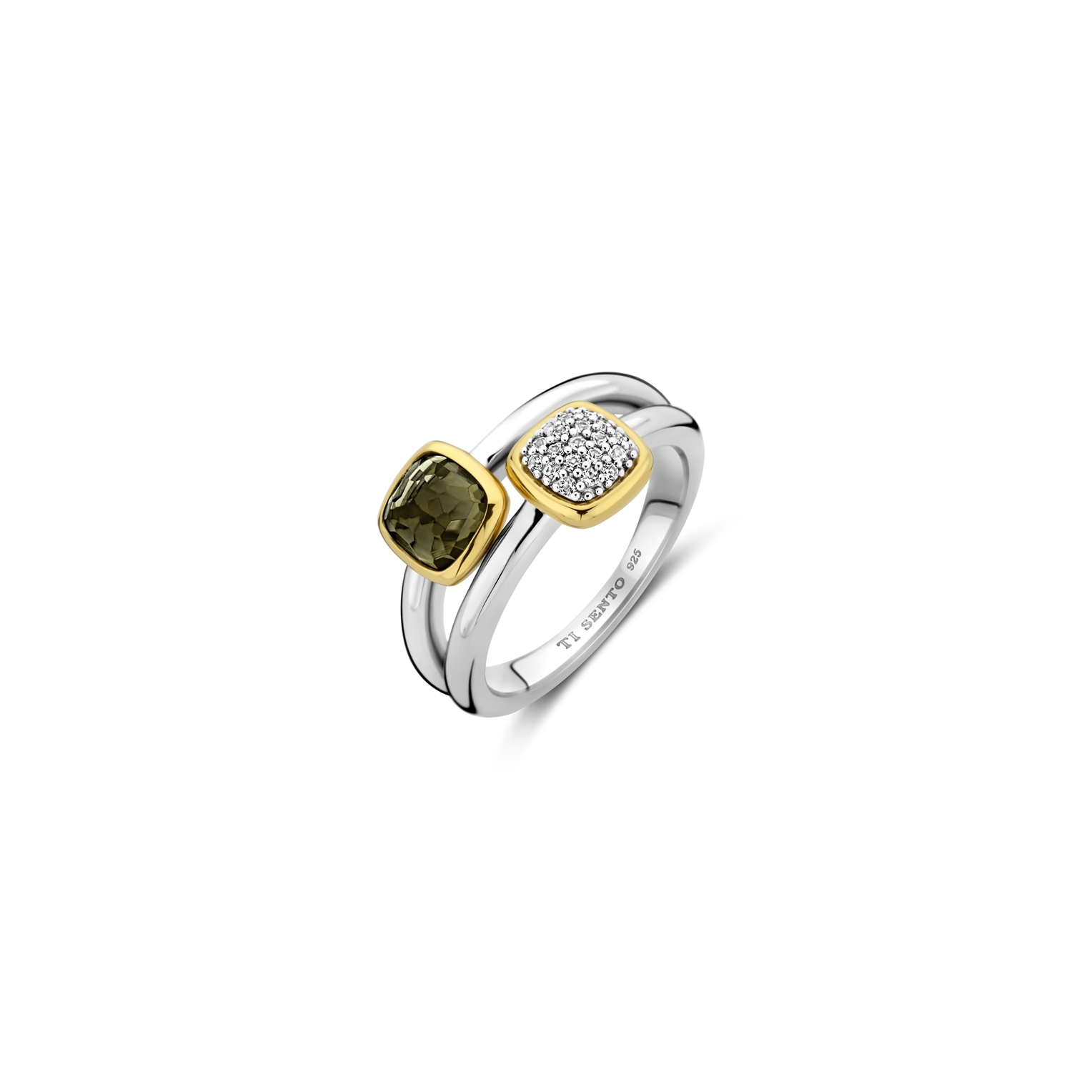 Dit is een ring van het merk Ti Sento Milano.