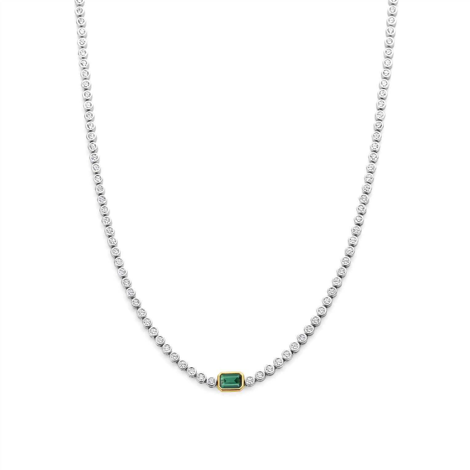 Dit is een collier van het merk Ti Sento Milano.