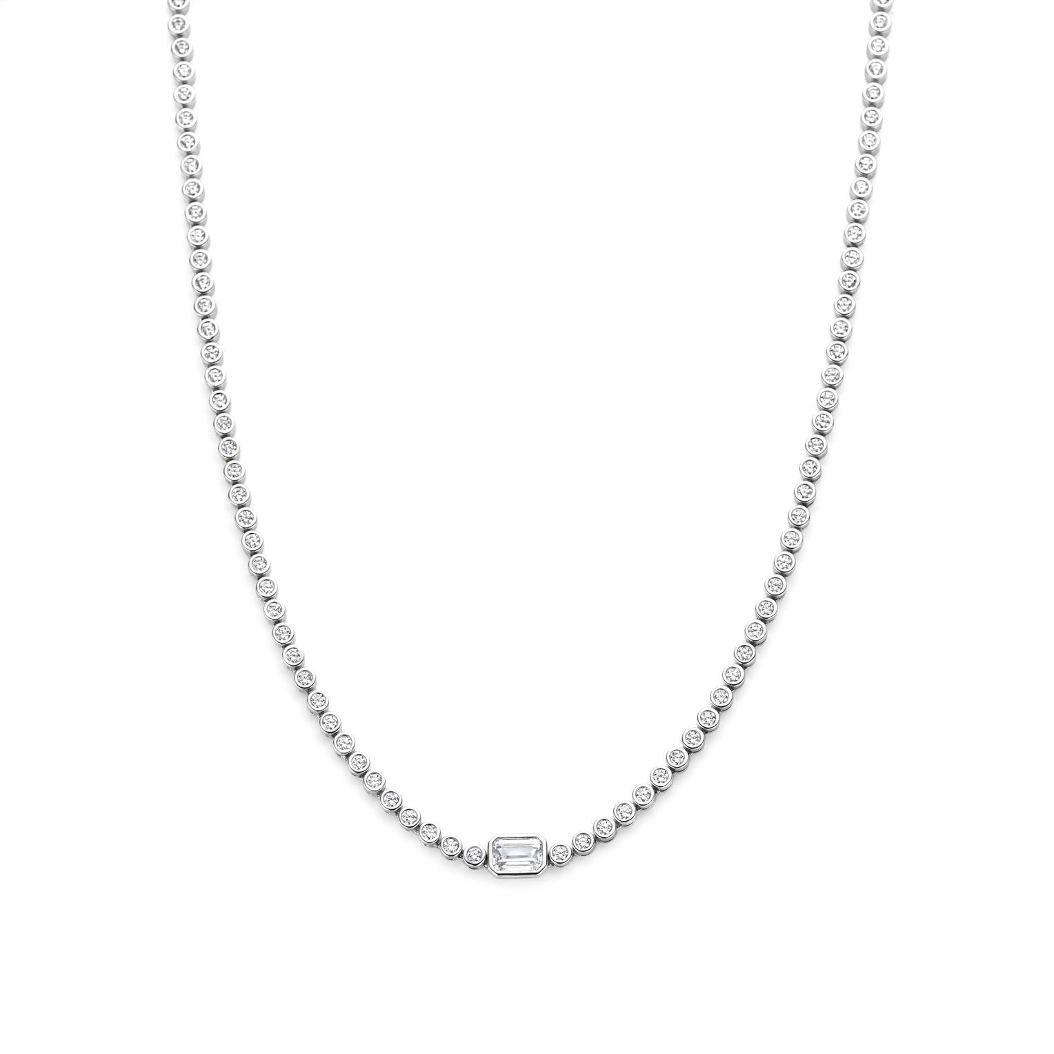 Dit is een collier van het merk Ti Sento Milano.