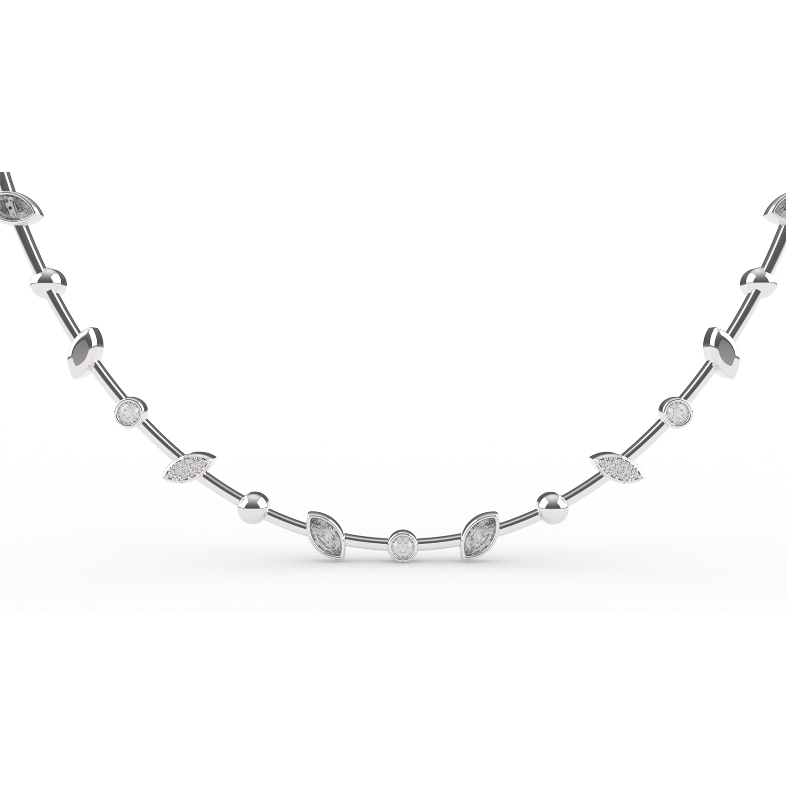 Dit is een collier van het merk Ti Sento Milano.