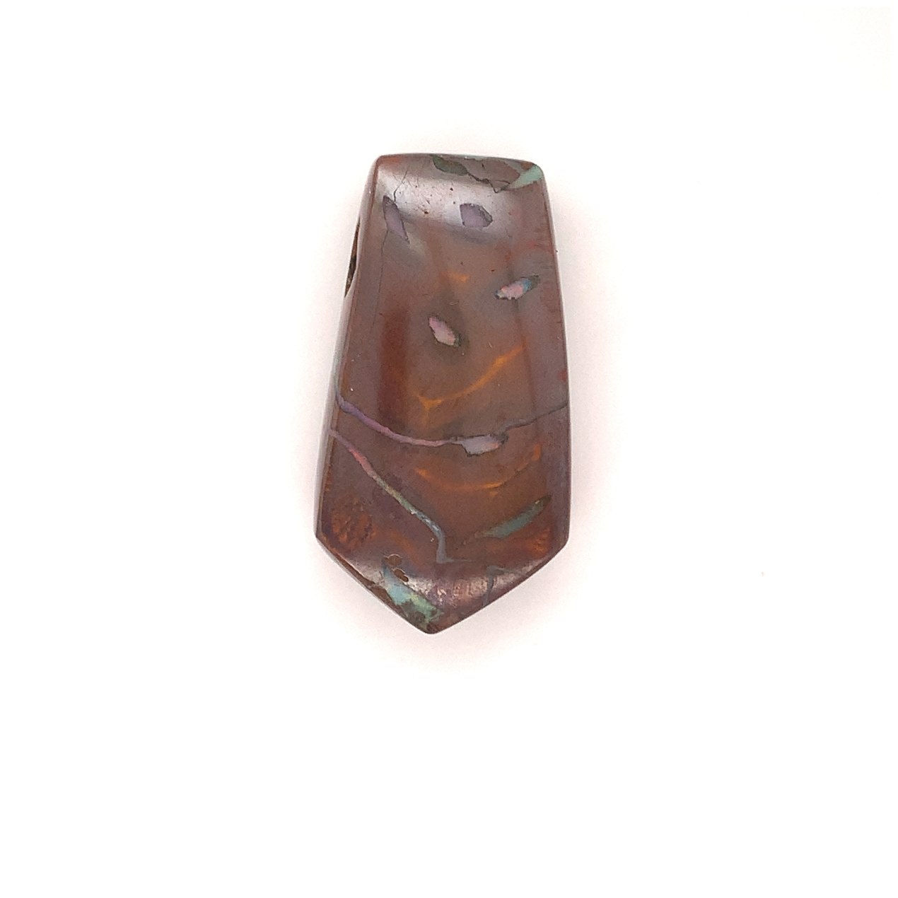 Der Opal Yowah gebohrte Anhänger, Modellnummer 14045, ist ein wunderschönes Schmuckstück für Damen. Dieser elegante Anhänger gehört zur Kategorie Schmuck und ist perfekt als Anhänger geeignet. Tragen Sie ihn an einer langen Kette, um ihn als auffälliges Accessoire zu präsentieren. Ideal für den täglichen Gebrauch oder besondere Anlässe. Perfekte Ergänzung für Ihr Schmucksortiment.