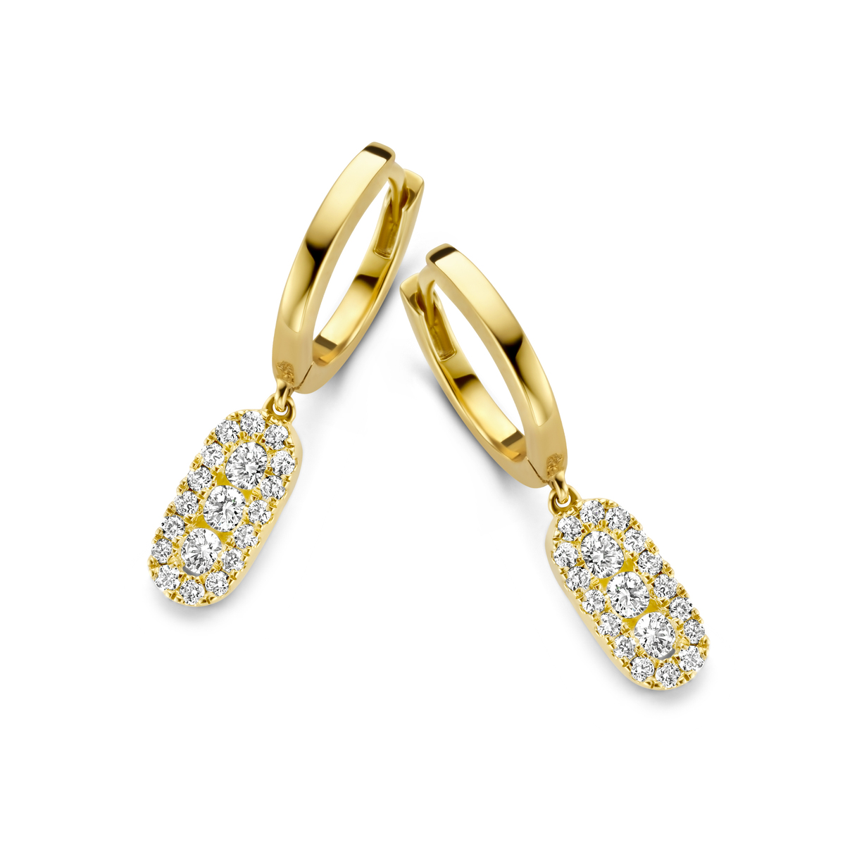 Oorringen in goud 18 k met 6Diamant(en) briljant slijpsel0.16 ctSiG-H
32Diamant(en) briljant slijpsel0.15 ctSiG-H