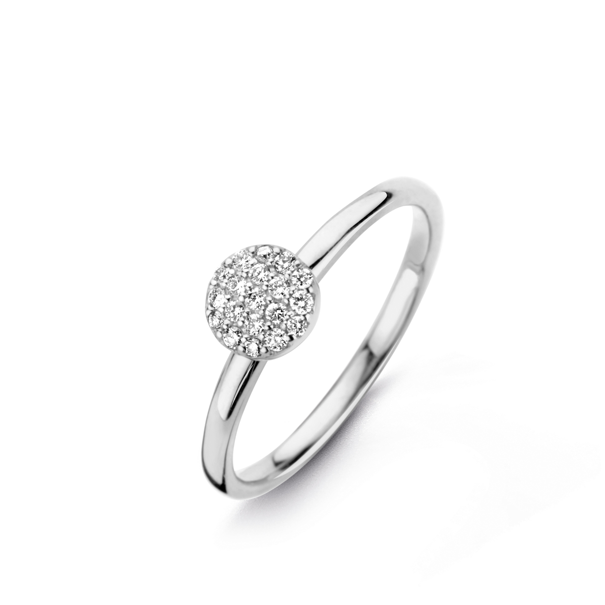Gouden ring met diamant
0.125 ct