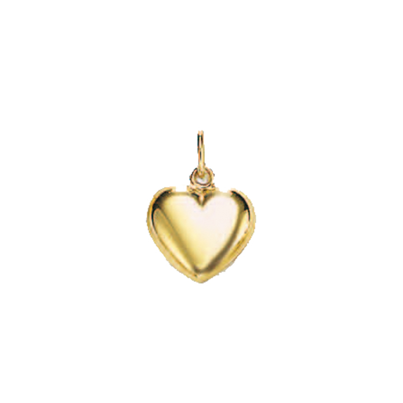 Gouden hart 10.5 mm