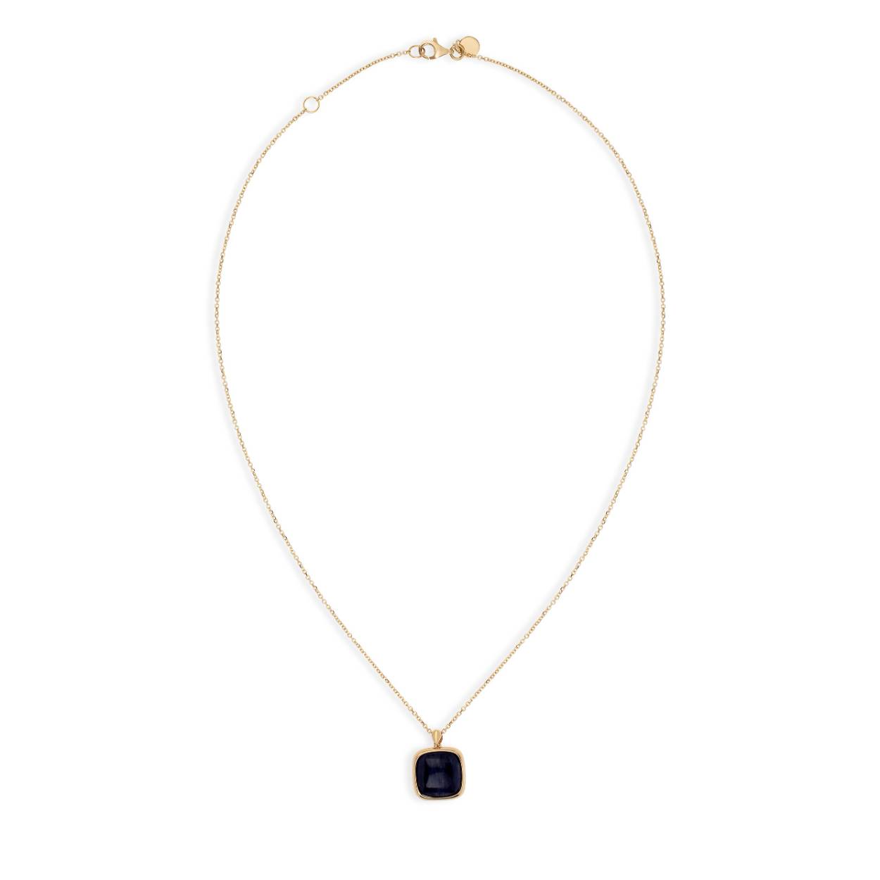 Dit prachtige juweel van Italo Bottene Collier Co 2134-BO-45 is gemaakt van 14 karaat blauwe kwarts en heeft een uniek en elegant design. Het kan zowel casual als chique gedragen worden en zal elke outfit completeren. Draag het als statement stuk om je look extra glamour te geven. Perfect voor speciale gelegenheden of dagelijks gebruik.