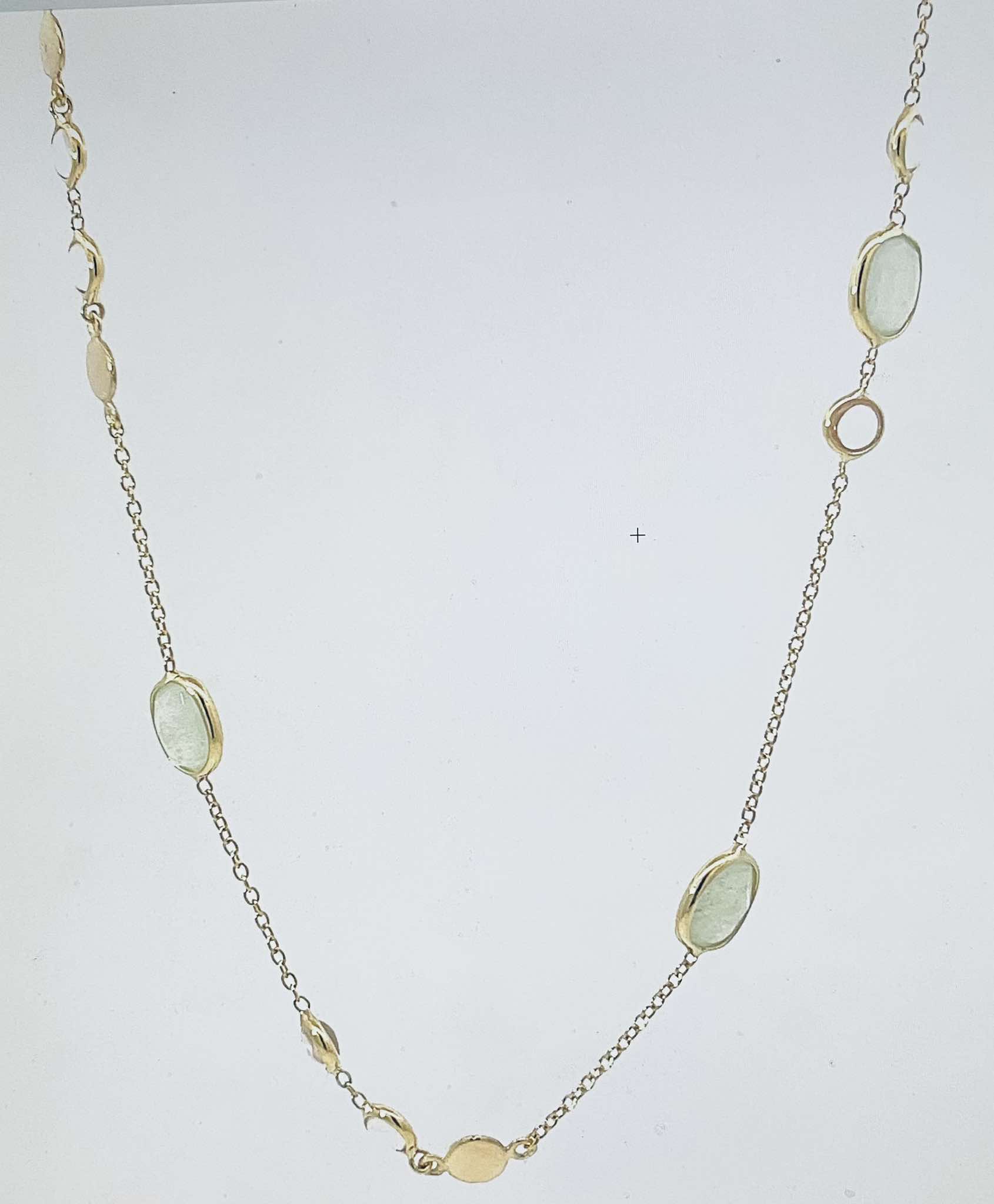 Collier in geel goud 18 k 