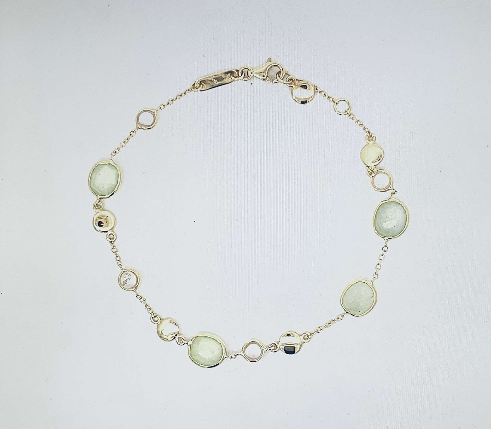 Armband in geel goud 18 k 
