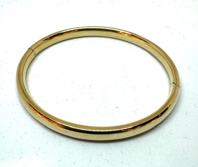 14 krt gouden bangle 
