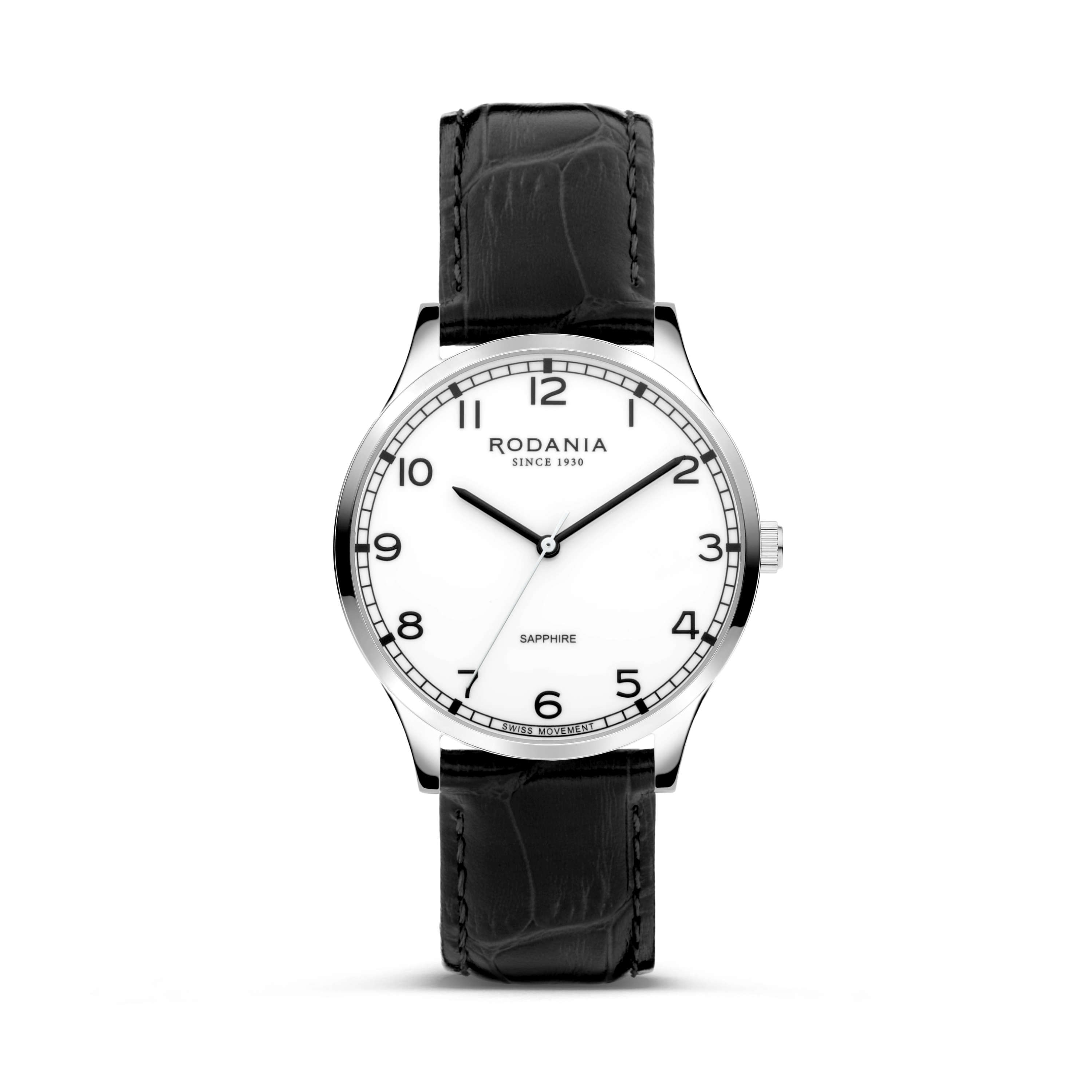 RODANIA STALEN HORLOGE NYON CLASSIC 36 LEREN BAND
