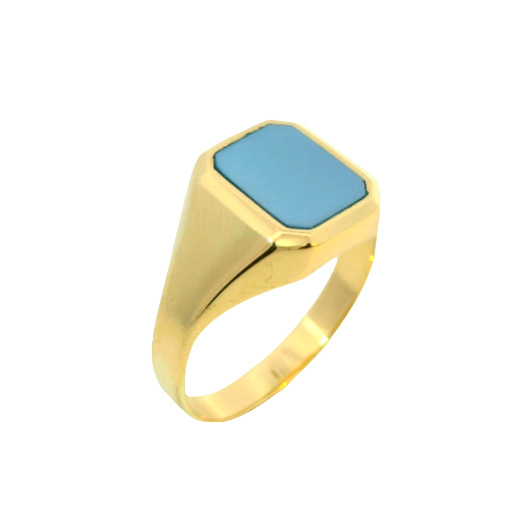Deze prachtige geelgouden zegelring is gemaakt van 14 karaat goud en heeft een blauw lagensteen. De ring is elegant en tijdloos, perfect voor dagelijks gebruik of speciale gelegenheden. Draag deze ring om je hand te accentueren en je outfit compleet te maken. Een echte eyecatcher die elke look een luxe uitstraling geeft!
De ring is verkrijgbaar in meerdere afmetingen.
