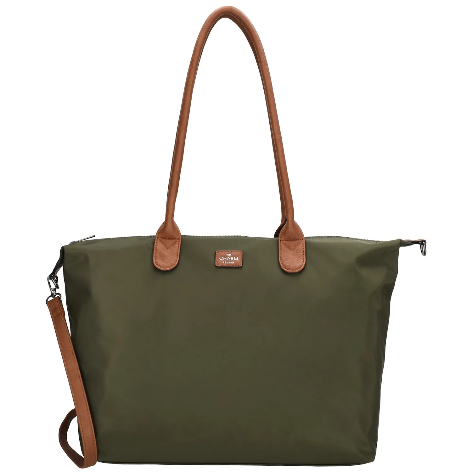 Op zoek naar de perfecte laptoptas die zowel stijlvol als functioneel is? Ontdek de laptoptas voor 15,6 inch van Charm London Buckingham. Deze tas is ideaal voor naar je stage, werk of op reis dankzij het ruime hoofdvak met apart laptopvak en een klein ritsvakje voor accessoires. De tas biedt veel opbergruimte en is ontworpen voor optimaal gebruiksgemak. Draag hem op verschillende manieren met de lange handvatten of de afneembare en verstelbare schouderband. Beschikbaar in diverse kleuren, is deze tas een combinatie van stijl en functionaliteit die zeker in de smaak zal vallen bij moderne dames. Voeg dit must-have item toe aan je collectie en bied je klanten een trendy laptoptas van topkwaliteit!

Eigenschappen van de tas:

Afneembare en afstelbare schouderband
Apart laptop vak voor 15,6 inch
Beschikbaar in meerdere kleuren