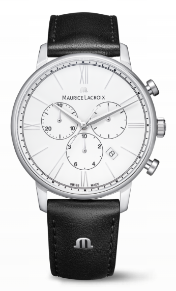 Dit is een horloge van het merk Maurice Lacroix gemaakt voor heren.
De specificaties zijn als volgt:
Kastmaat: 40 mm
Kastdikte: 10 mm
Bandbreedte: 20
Waterdichtheid: 5 ATM / 50 Meter / 165 Feet
Dit horloge heeft de volgende functies/eigenschappen:
Chronograaf
Datumaanduiding