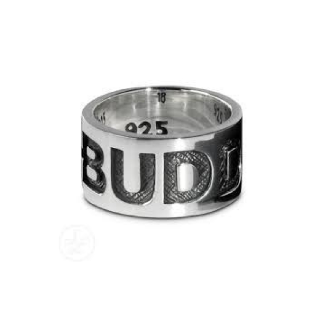 Buddha to Buddha - 535 18 Logo Ring Zilver