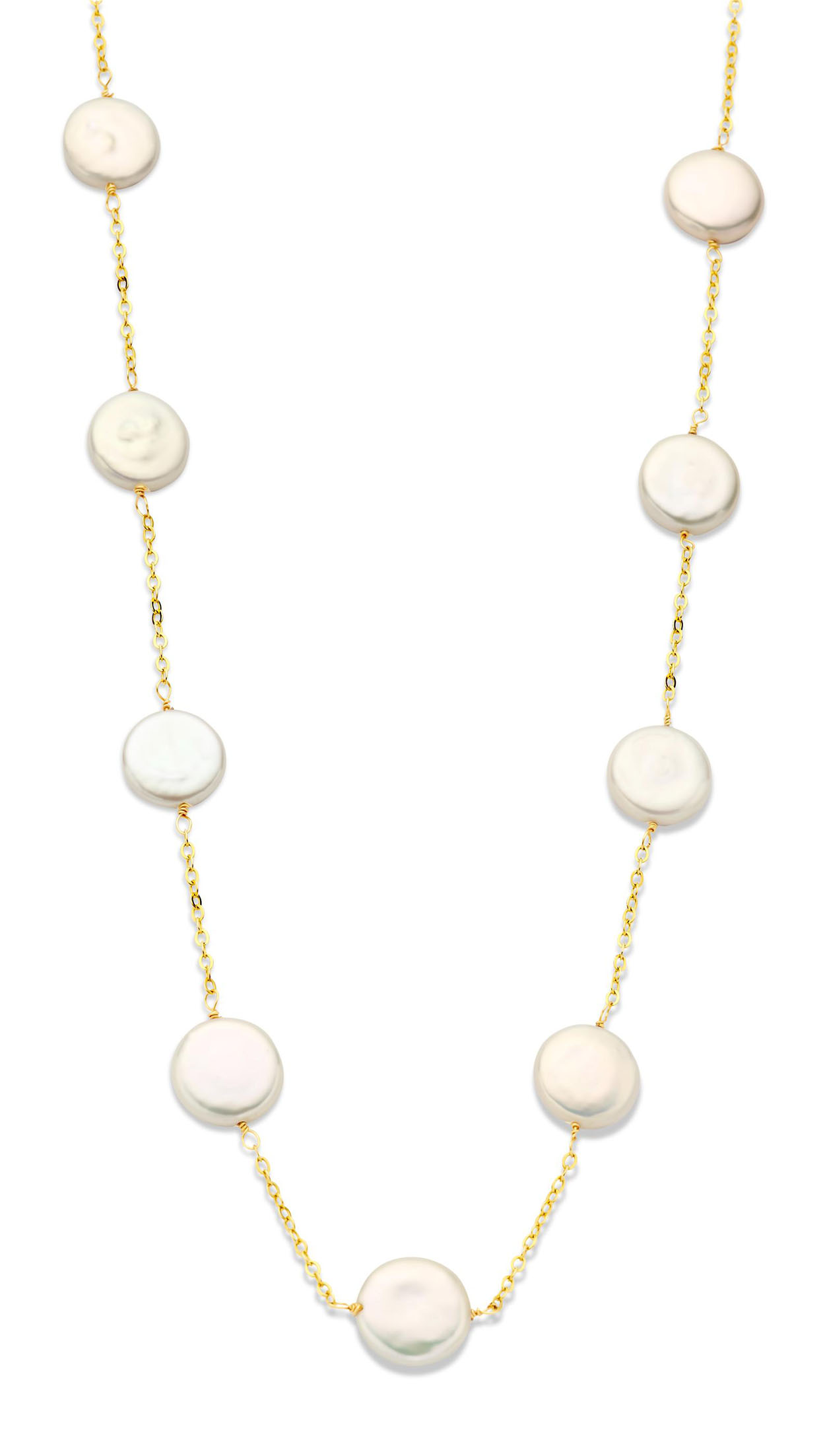 Stijlvolle dames ketting een verfijning en tijdloze schoonheid uit. Gemaakt van hoogwaardig verguld zilver, biedt deze ketting een schitterende glans en langdurige bescherming tegen verkleuring. In het ontwerp zijn schitterende zoetwaterparels verwerkt.

Met een lengte van 40 cm valt dit collier perfect rond de hals, wat het een ideale keuze maakt voor zowel dagelijks gebruik als speciale gelegenheden. Het delicate ontwerp voegt een vleugje elegantie toe aan elke outfit, van casual tot chic.

De ketting is 40 cm + 5 cm.
Van deze ketting is er ook een bijpassende armbanden verkrijgbaar.
