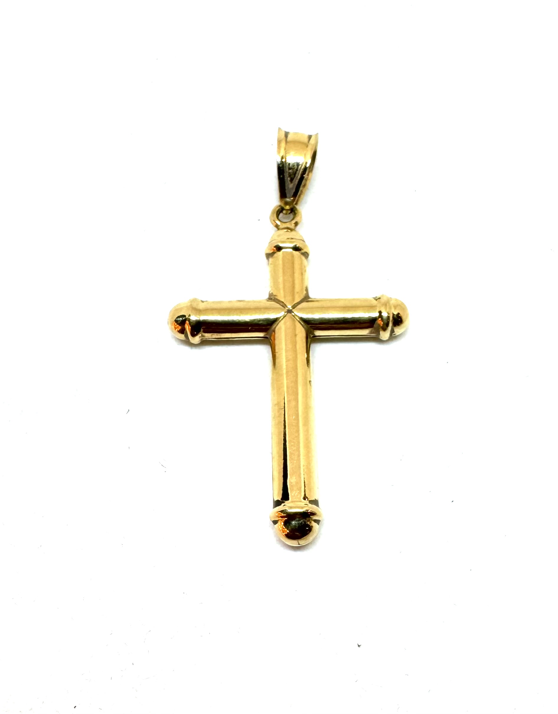 18 krt gouden hanger kruis 