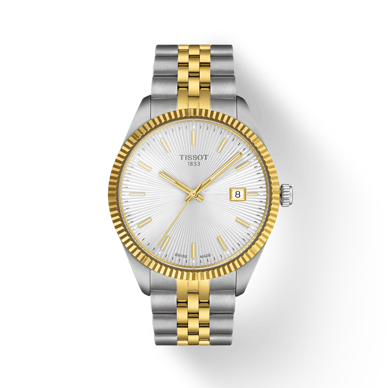Diameter:40 mm
Zwitsers kwartsuurwerk
Krasbestendig saffierglas met antireflecterende coating
Verwisselbare band met snelsluiting