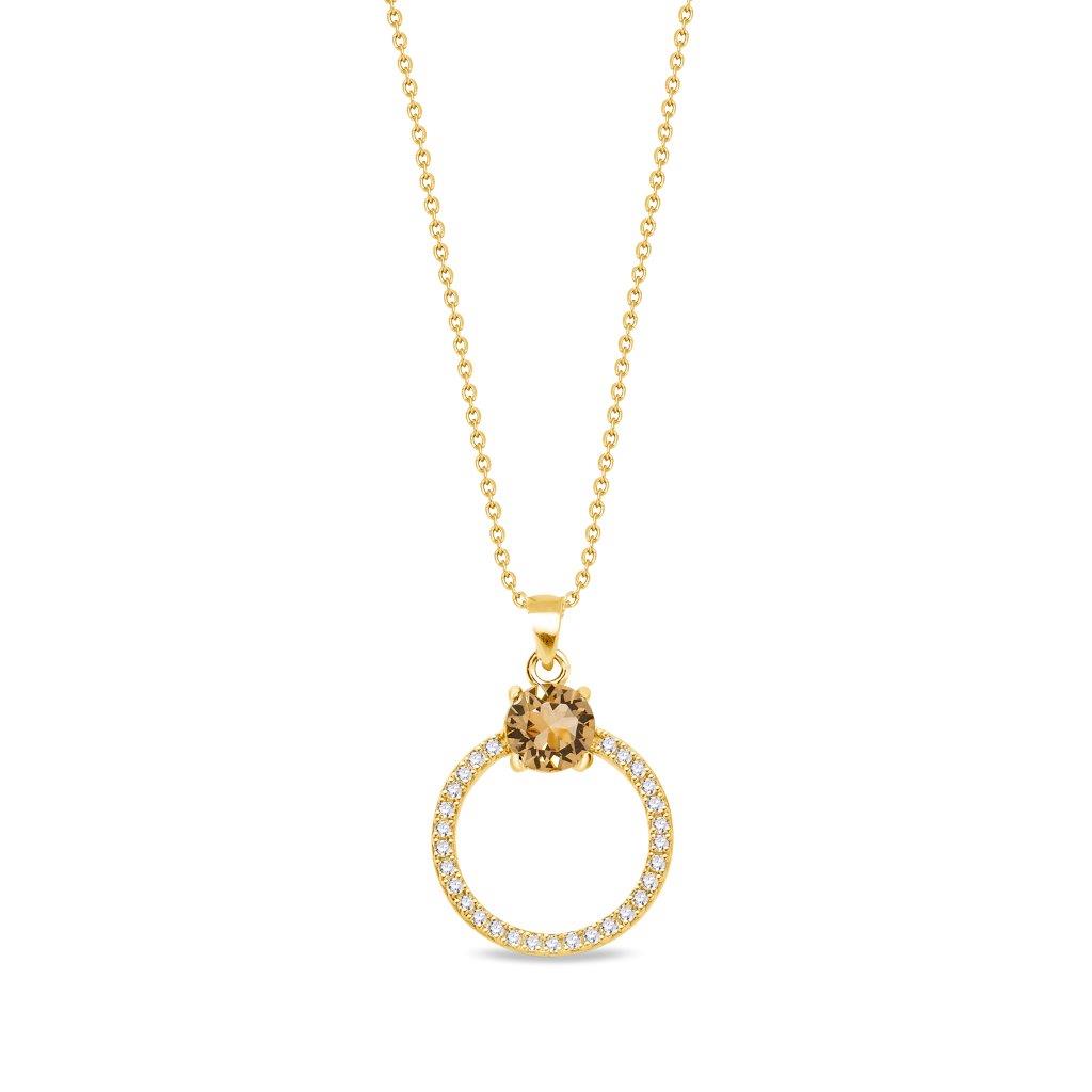Spark NPCG1088SS29LCT Stardust Necklace Gilded Light Colorado Topaz