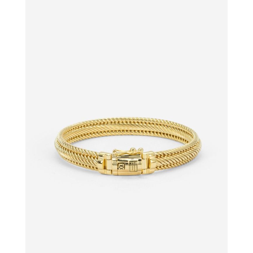 Buddha to Buddha J263GV F Edwin armband Mini Zilver Verguld