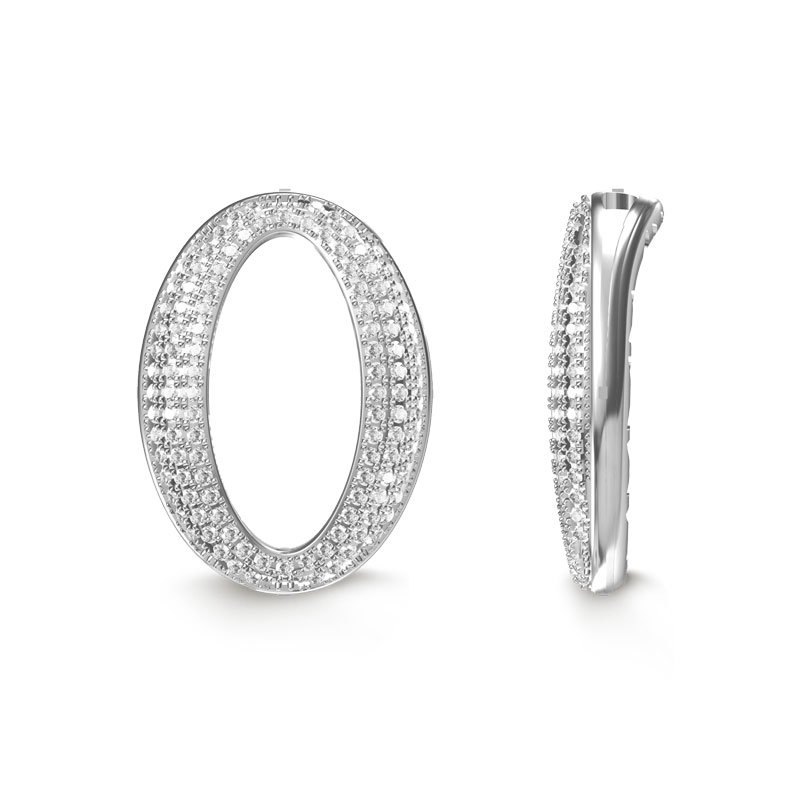 MY iMenso 12242101S Carezza single stone/insert Ellisse 