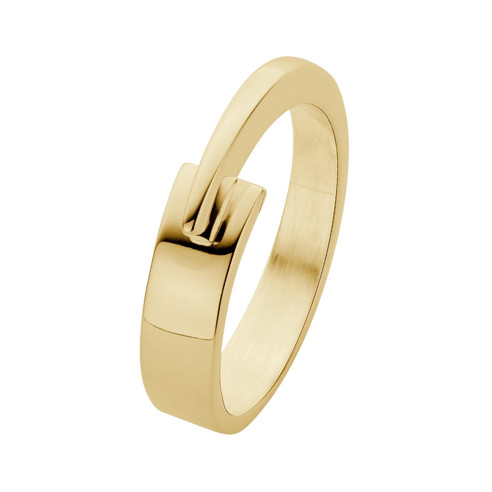 Nol Coopmans, Geelgouden fantasie ring. Deze design-sieraden worden met de hand op maat gesmeed in Nederland.