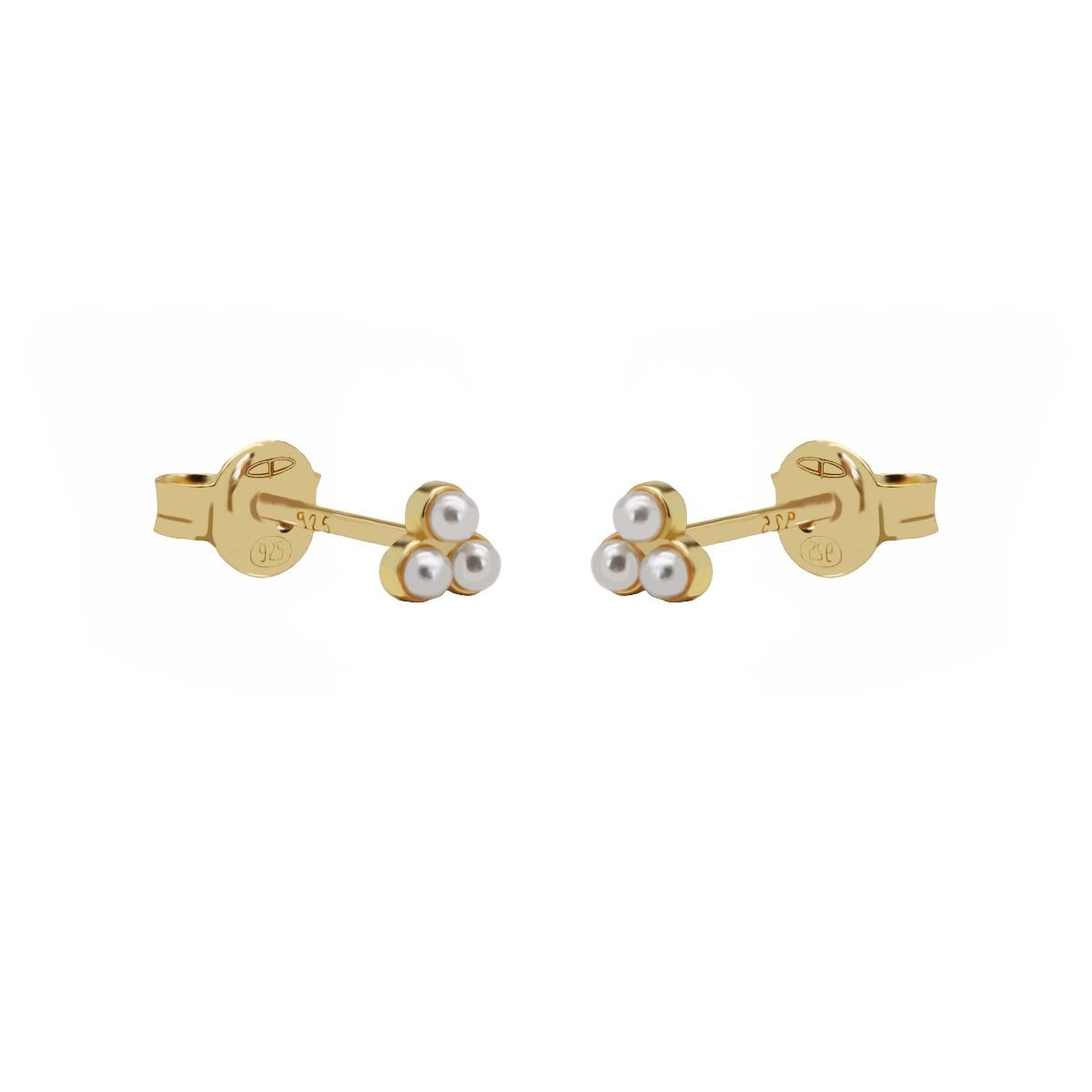 Karma Symbols Pearls Goldplated R120GP