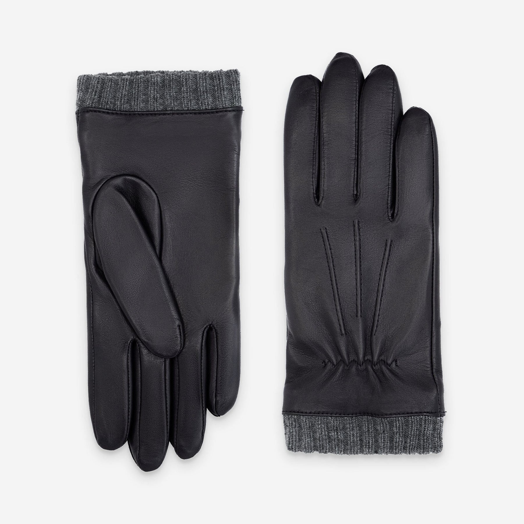 Deze GloveStory herenhandschoen in de kleur Zwart, maat 9.5, is gemaakt van hoogwaardig materiaal en biedt maximale warmte en comfort. De handschoen heeft een stijlvol design met een perfecte pasvorm voor elke gelegenheid. Draag de handschoen met trots en voeg een vleugje elegantie toe aan je outfit. Beschermd tegen kou en wind, doe deze handschoen aan en geniet van een stijlvolle look.

Deze herenhandschoenen, gemaakt van suède lamsleer en met de hand gestikt, combineren elegantie en sportieve allure. De drie stroken aan de bovenkant zorgen voor een klassieke touch, terwijl de polyester voering zorgt voor comfort en warmte.

Deze handschoenen zijn ideaal voor liefhebbers van een casual en sportieve stijl en vormen een perfecte aanvulling op elke herengarderobe.