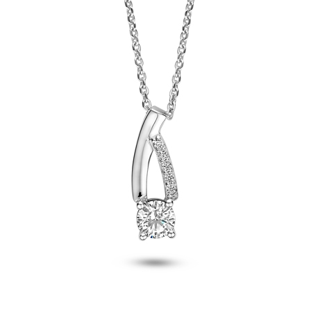 Rosa di Luca 624.014 Collier met Hanger Fantasie met Zirkonia