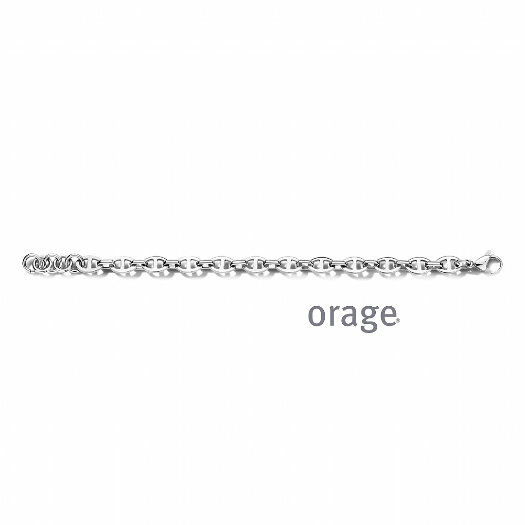Armband in steel van het merk Orage 
