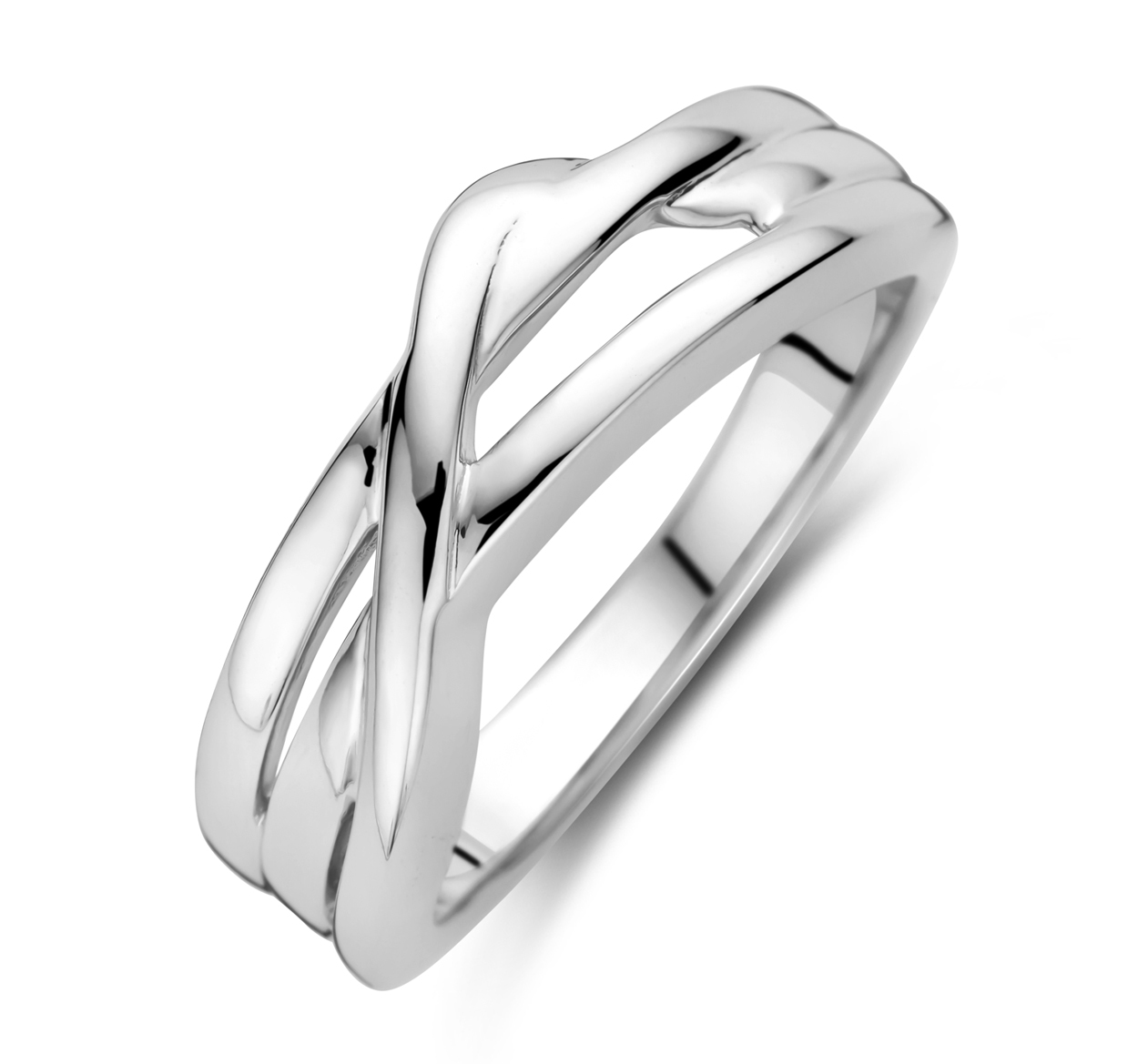 Deze prachtige Rosa di Luca ring is gemaakt van zilver en heeft maat 58. Het heeft een uniek design met  een elegante uitstraling. Het is perfect om te dragen voor elke gelegenheid; van casual tot formeel. Draag het alleen of combineer het met andere zilveren sieraden voor een trendy look. Een must-have voor elke moderne vrouw!
