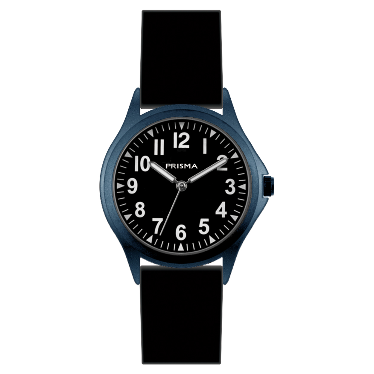 Prisma Coolwatch horloge CW406 jongens kunststof 5 ATM blauw

Algemeen
Geslacht: jongens
Model: CW406

Voordelen
- band plastic/silicone zwart
- wijzerplaat zwart met witte cijfers (arabisch)
- duidelijke tijdsweergave
- spat waterdicht: handenwassen, regen
- quartz
- maat kast 31,6mm (breedte) 8,6mm (dikte)

