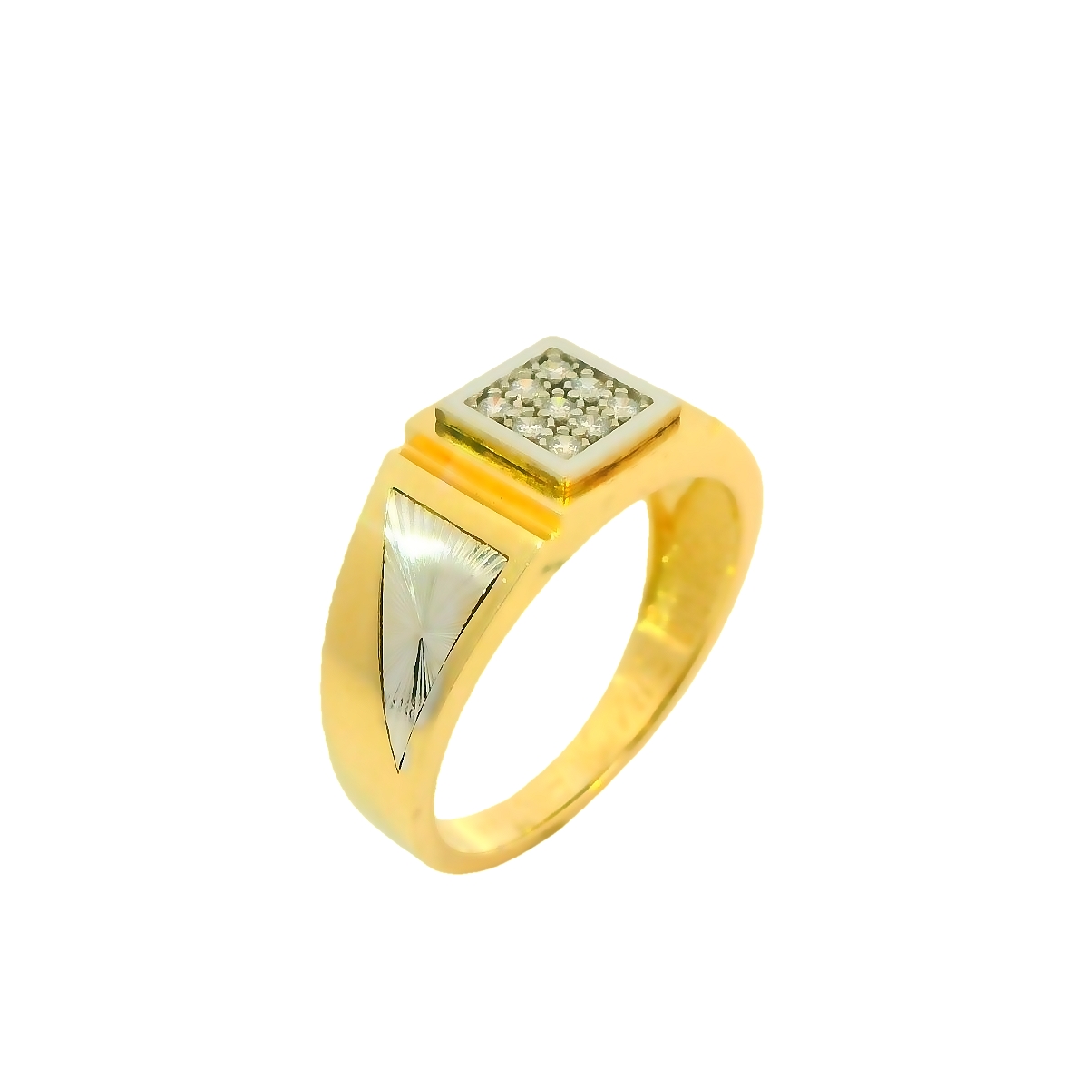 Deze prachtige herenring is gemaakt van 14 karaat bicolor goud en is versierd met zirkonia steentjes voor een extra glamoureuze uitstraling. De ring is perfect om dagelijks te dragen of te combineren met andere sieraden voor een chique look. Het tijdloze ontwerp maakt het een ideaal accessoire voor elke gelegenheid. Maak je outfit compleet met deze stijlvolle herenring!
De ring is verkrijgbaar in meerdere afmetingen.