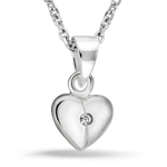 Bellini zilveren collier hart 574.026