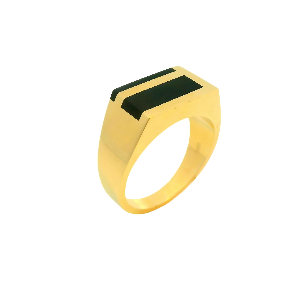 Deze prachtige herenring is gemaakt van 14 karaat geelgoud en is voorzien van een elegante onyx steen. De ring is stijlvol en tijdloos, waardoor hij perfect is voor elke gelegenheid. Draag deze ring om je hand te accentueren en een vleugje luxe toe te voegen aan je look. Een must-have voor elke moderne man!
De ring is verkrijgbaar in meerdere afmetingen.