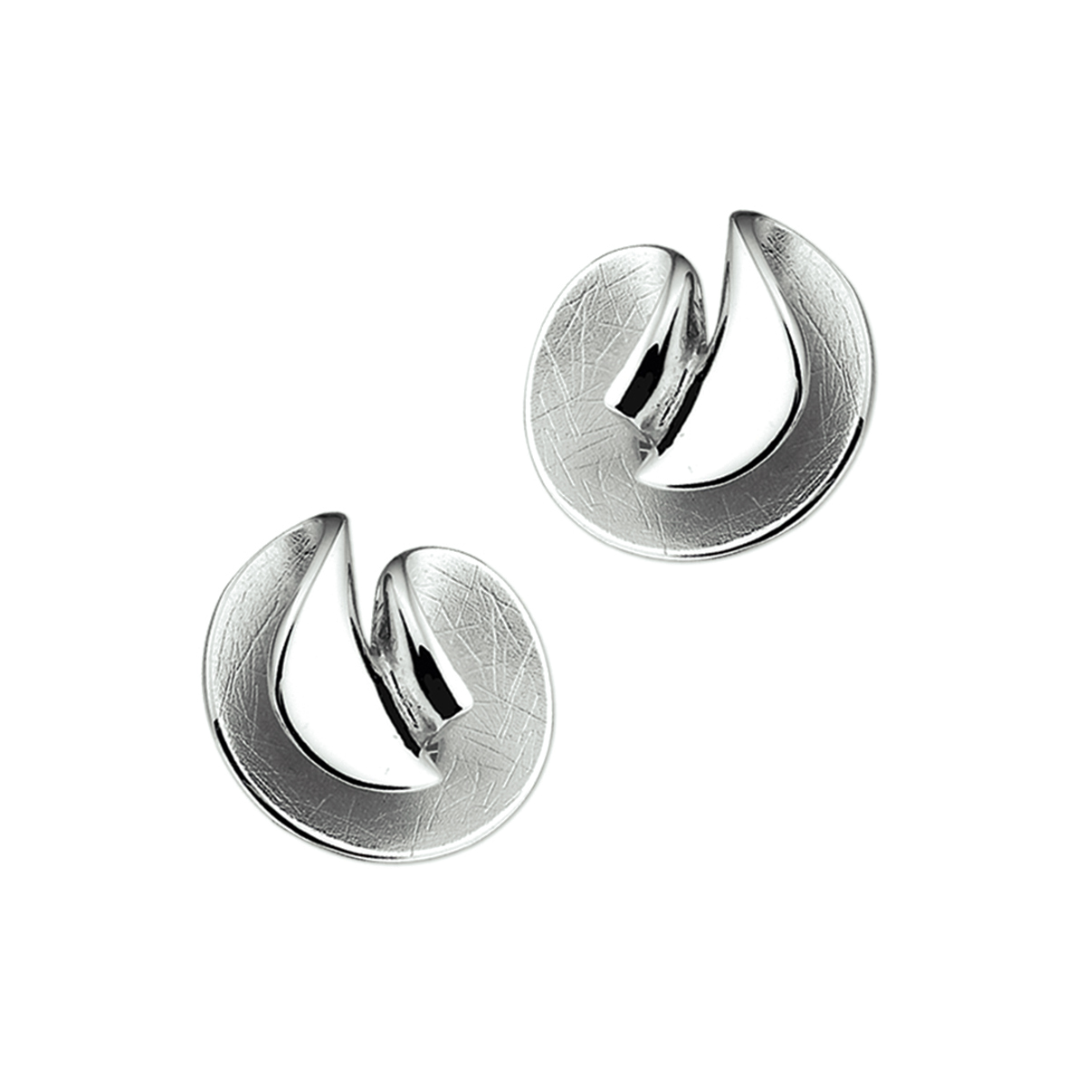 Beschrijving: Gerhodineerd zilveren oorknoppen met een poli en gescratchte afwerking.
Doelgroep: dames
Breedte: 18.5 mm
Hoogte: 19.5 mm