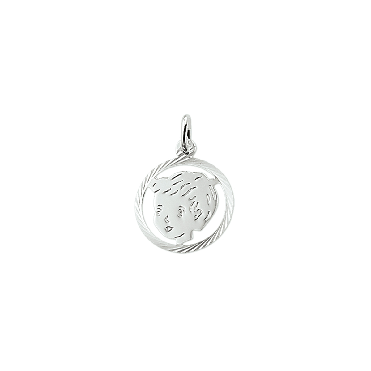 Dit Zilveren kinderkopje Jongen is voorzien van gedetailleerde gravures en een schattige uitstraling. Het is perfect als hanger aan een zilveren ketting voor een charmante look. Draag het als een symbool van je liefde voor kinderen of als herinnering aan een speciale kleine jongen. Voeg dit unieke juweel toe aan je collectie voor een speelse en stijlvolle uitstraling. Koop hem vandaag nog!