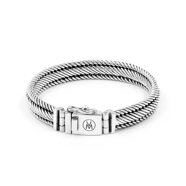 van Mispelaar armband zilver Mumbai S.