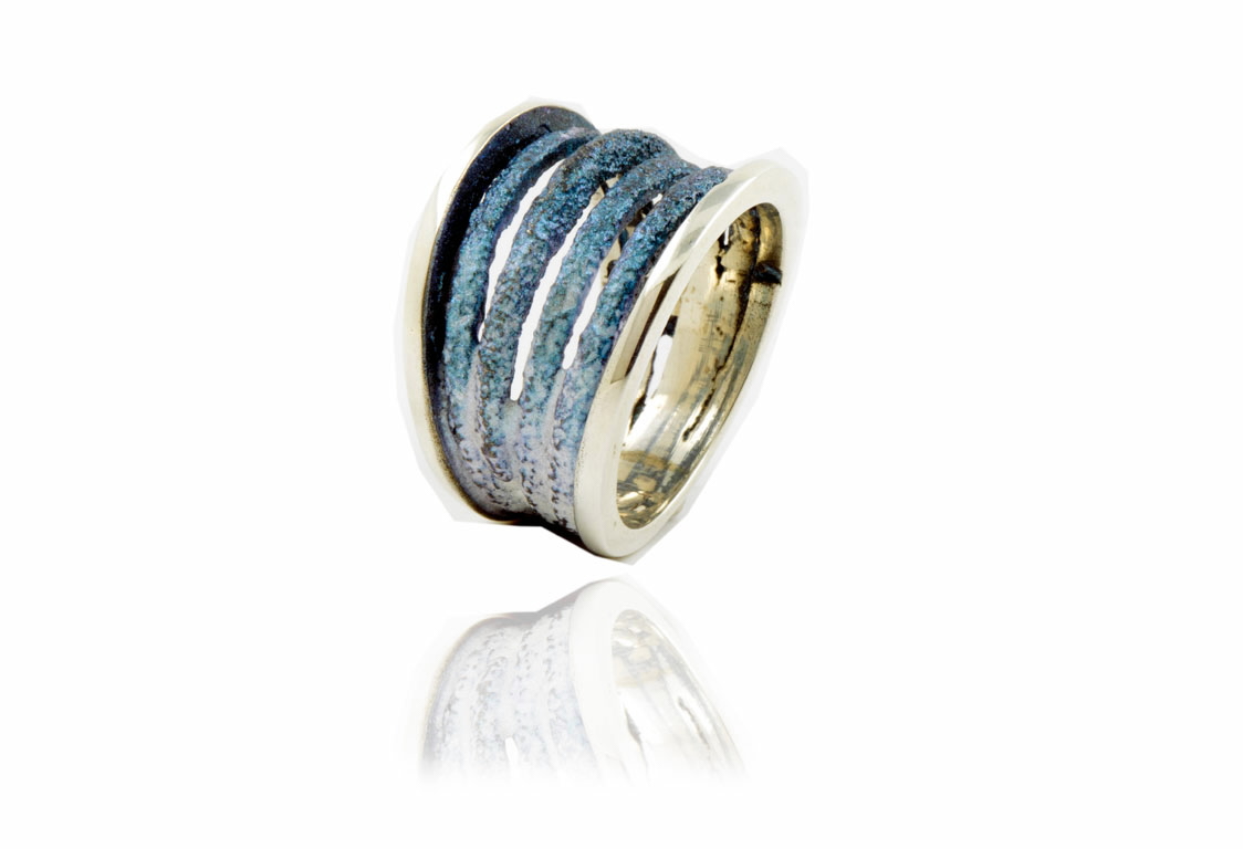 Arior Barcelona - Dynamic Big Blue Ring - 1183180XPU14