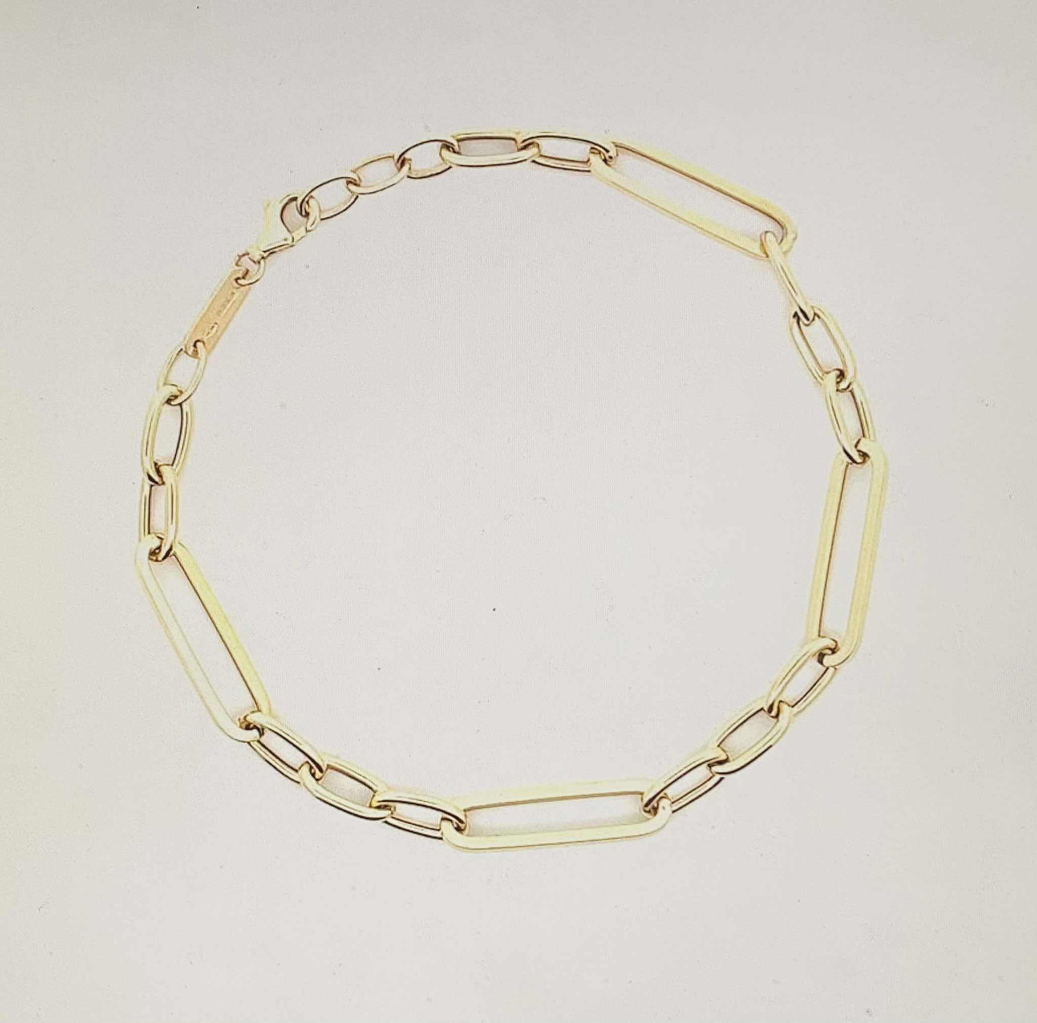Armband in geel goud 18 k