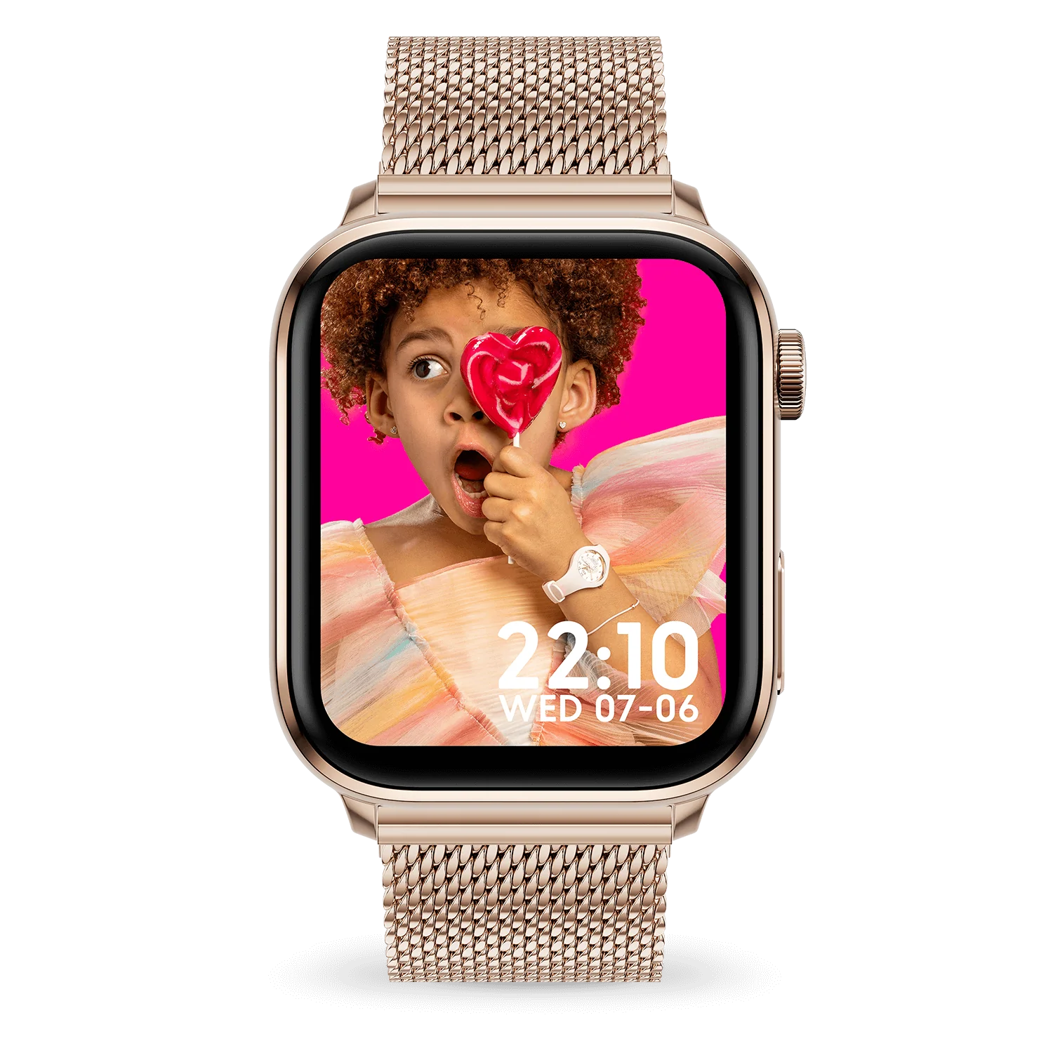 ICE smart 3.0 rectangulaire 1.78
Rose-Gold Milanese