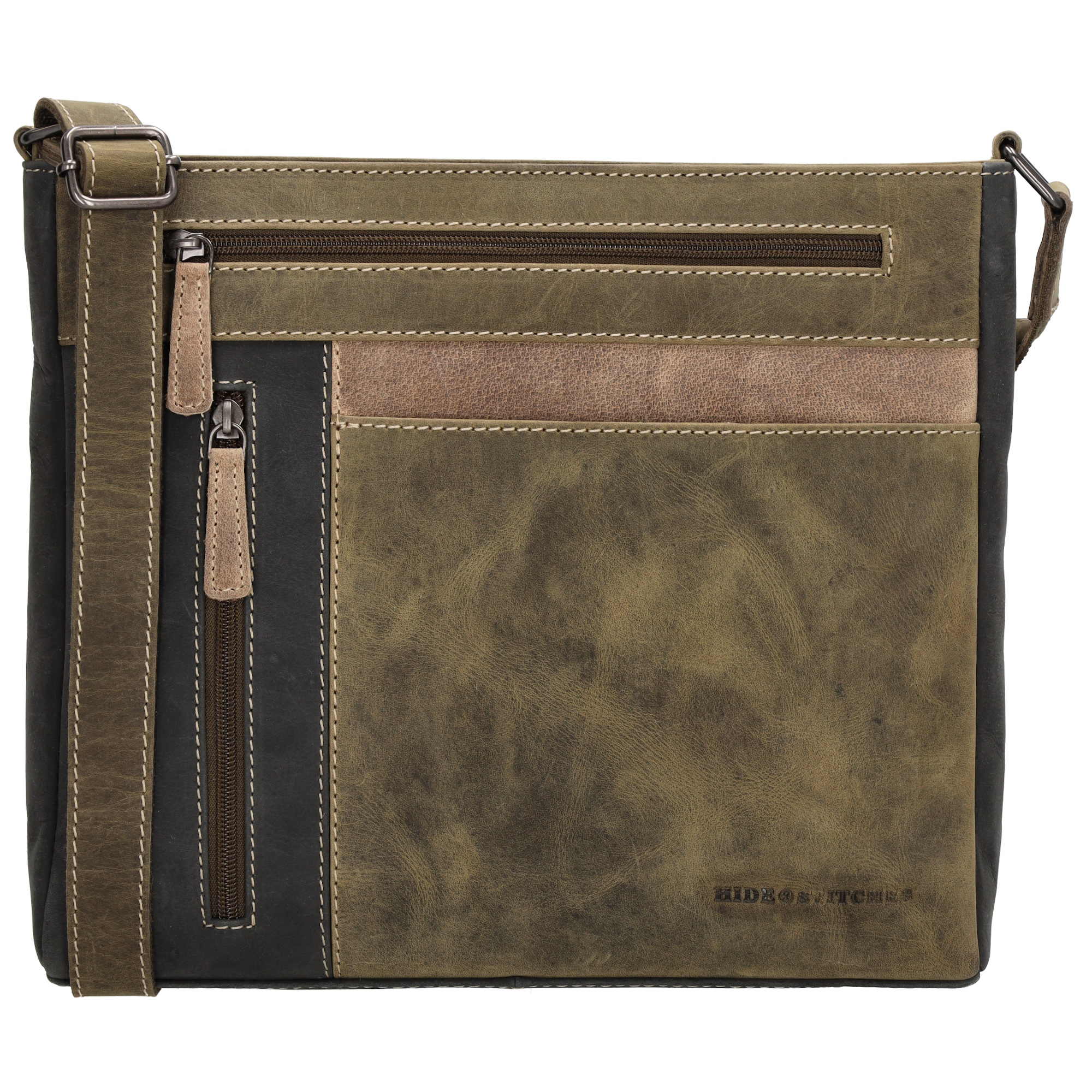Deze schoudertas van Hide & Stitches is perfect voor dagelijks gebruik. De tas is gemaakt van hoogwaardig Himalaya leer en heeft een stijlvol olijfgroen design. De tas heeft een verstelbare schouderband en meerdere vakken voor het opbergen van al je essentials. Draag de tas over je schouder voor een trendy look. Perfect voor een dagje uit of een avondje uit!