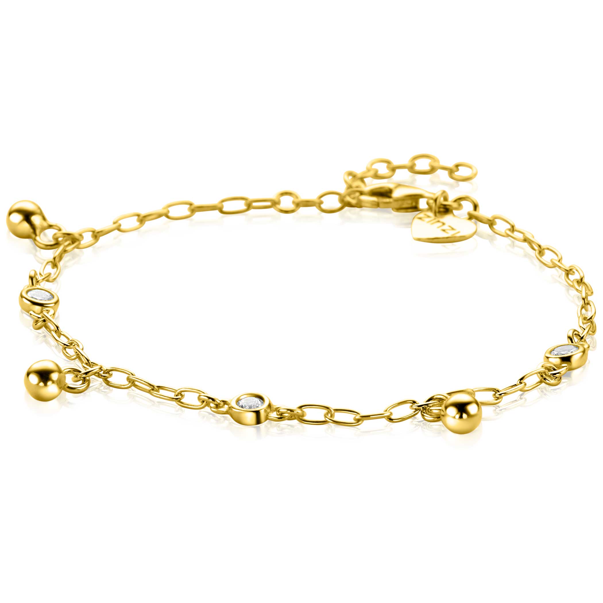 Zinzi Gp armband bolletjes en zirk.