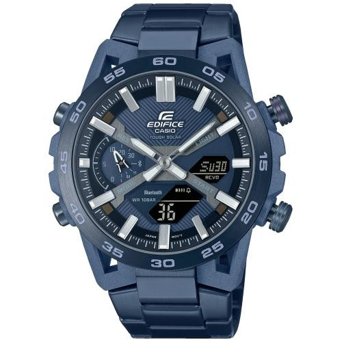 Bluetooth® Smart
Het horloge is met een energiebesparende Bluetooth®-technologie uitgerust, die met een druk op de knop energiezuinige gegevensuitwisseling biedt. Via Bluetooth® kan het horloge draadloos met de smartphone worden verbonden, waardoor diverse handige functies toegankelijk worden.