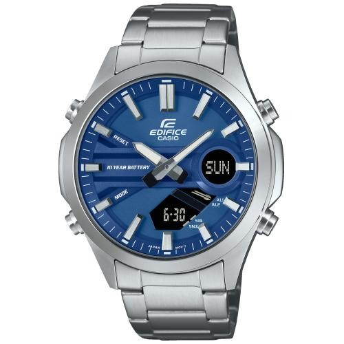De Edifice Casio EFV-C120D-2AEF is een stijlvol horloge met functies zoals een chronograaf, datumweergave en 100 meter waterbestendigheid. Draag dit horloge voor een zakelijke look of casual outfit. Combineer het met een colbert voor een formele gelegenheid of draag het met een polo voor een meer casual uitstraling. Met dit horloge ben je altijd stijlvol en punctueel.