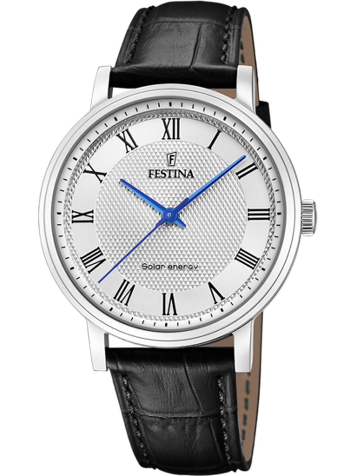 De Festina F20660/3 herenhorloge is een waar kunstwerk van roestvrij staal 316L en mineraalglas, met een leren band die een vleugje verfijning toevoegt. 

 Festina staat bekend om haar vermogen om elegantie en functionaliteit perfect te combineren in haar horloges. Elk ontwerp is uniek en onderscheidend, met constante technologische innovatie die precisie en betrouwbaarheid garandeert in elk stuk. Bovendien biedt Festina een uitstekende prijs-kwaliteitverhouding, waardoor het een ideale keuze is voor degenen die op zoek zijn naar een hoogwaardig horloge tegen een betaalbare prijs.