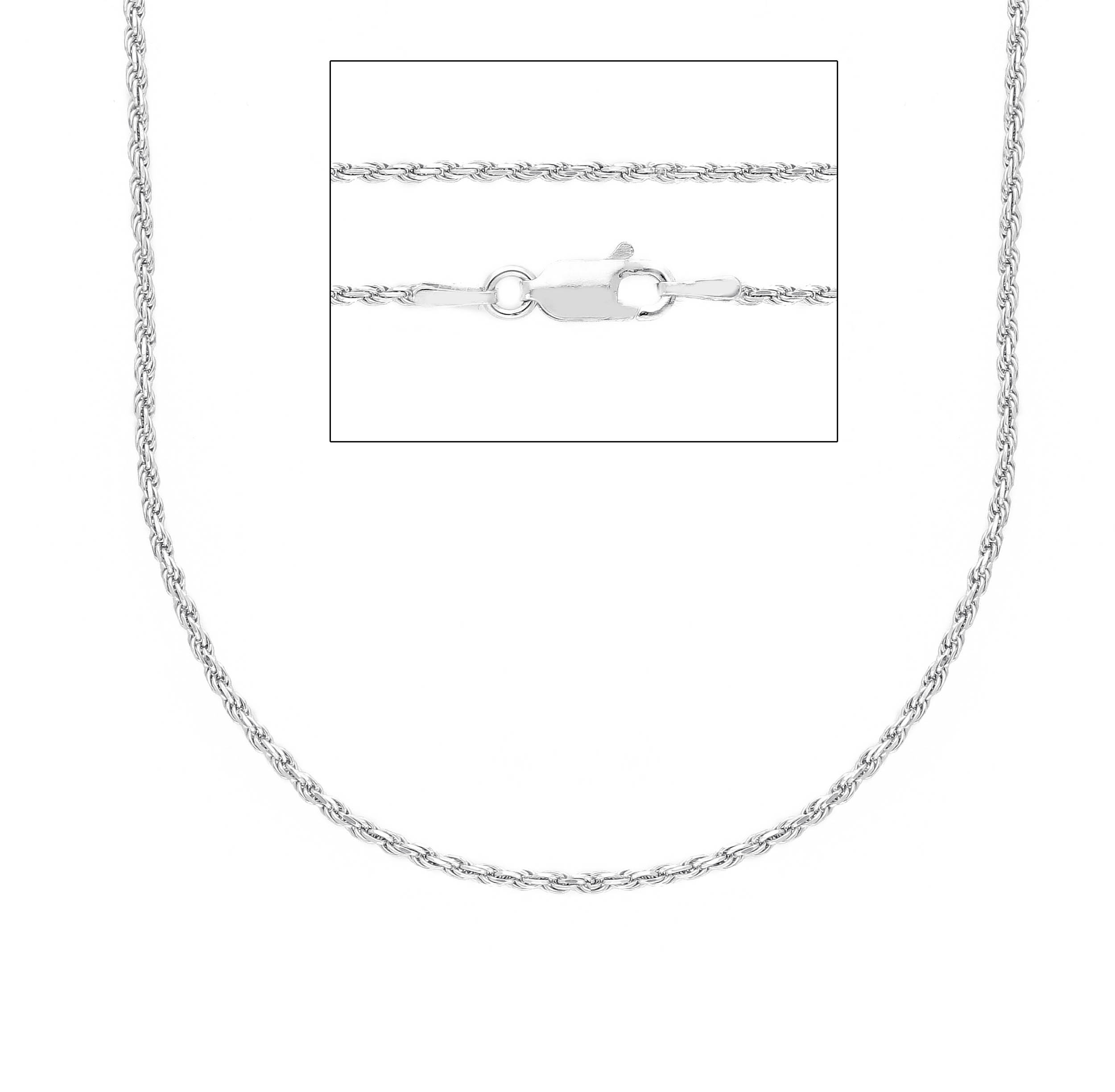 164004 zilveren ketting 40cm