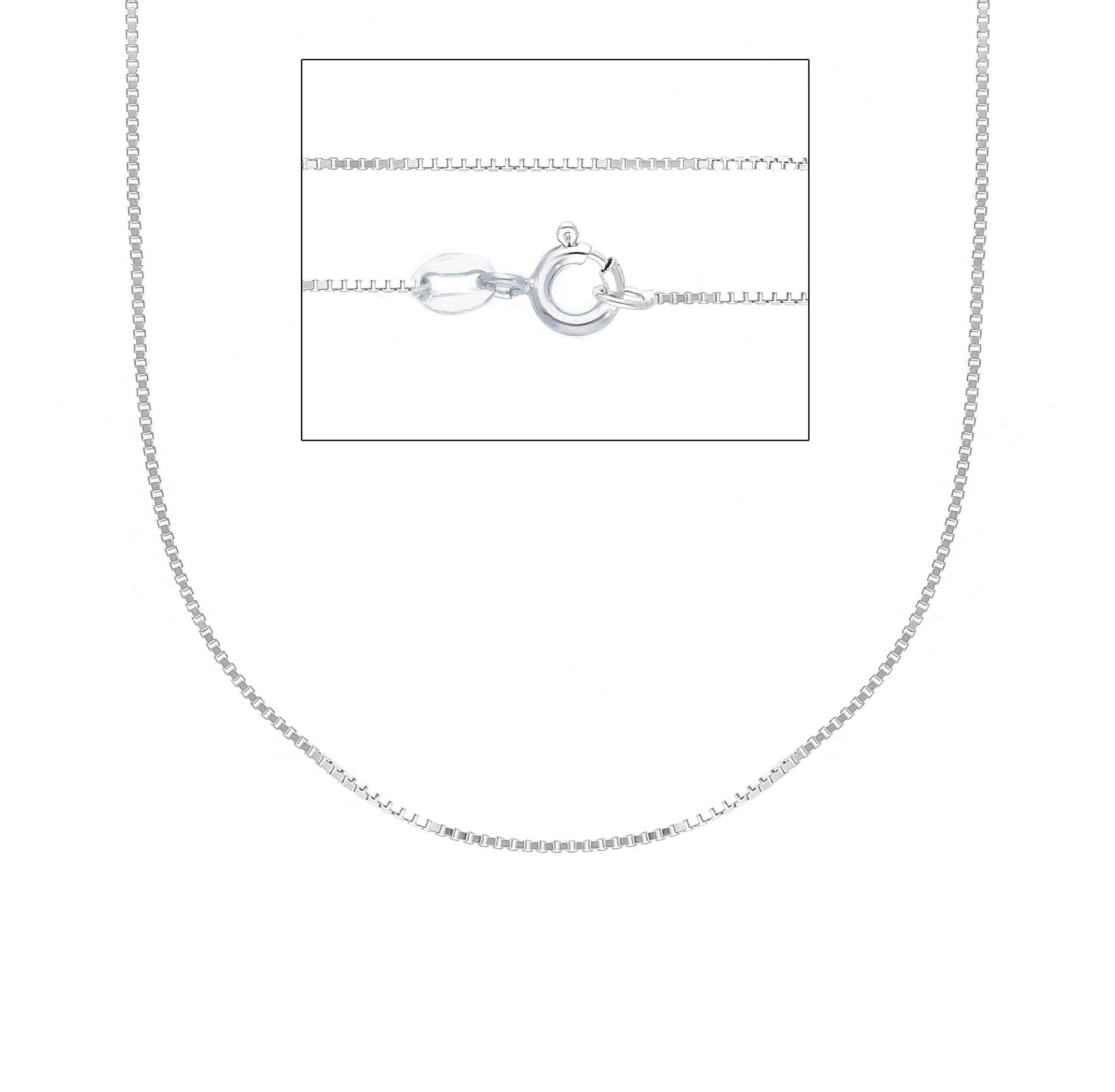 158374 zilveren ketting 45cm