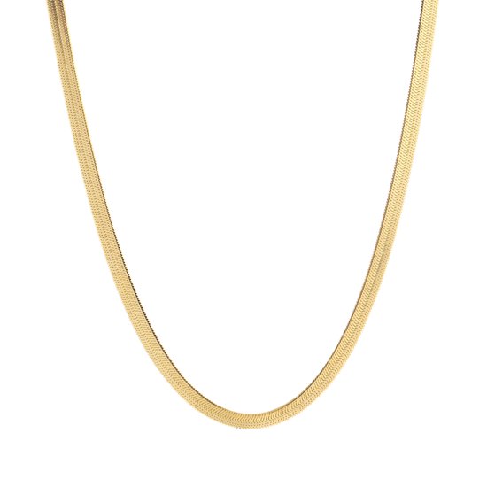 Dit collier van Louis Bros is vervaardigd uit 14 karaat geelgoud (8.53 gr). Het collier heeft een lengte van 55 cm en een breedte van 3 mm. En een dikte van 0.5 mm. Dit collier is stijlvol, eenvoudig en gemakkelijk te combineren. Wil je deze ketting graag zien en passen? Dat kan natuurlijk! Klik op reserveer en maak een afspraak om te bekijken. Wij zorgen er dan voor dat wij dit collier op voorraad hebben in de winkel op het moment dat jij graag langskomt.
Verkrijgbaar vanaf 40 cm.